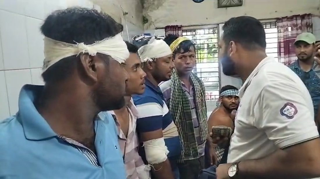 বিএনপির দুই গ্রুপের সংঘর্ষে অর্ধশতাধিক আহত, বাড়িঘর দোকানপাট ভাঙচুর-লুটপাট